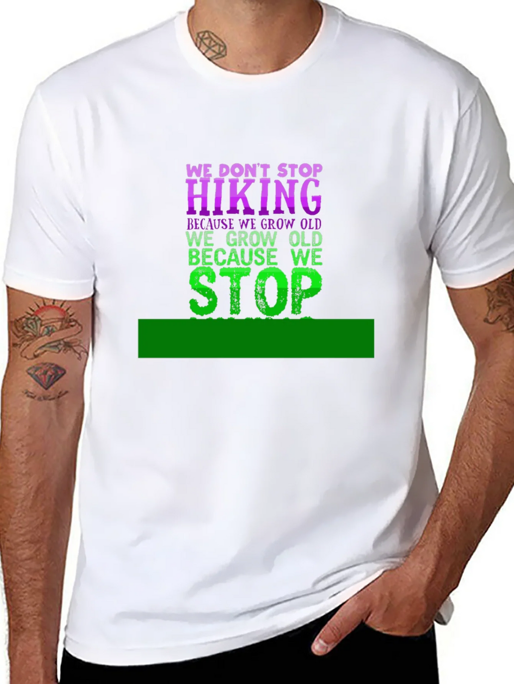 Hiking T-Shirt - We Dont Stop product image 10