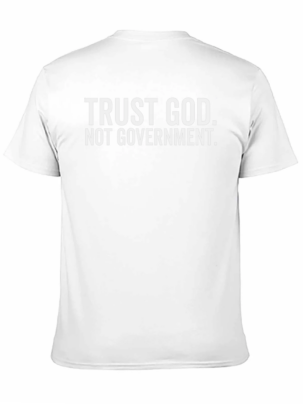 Trust God Not Government T-Shirt product image 2