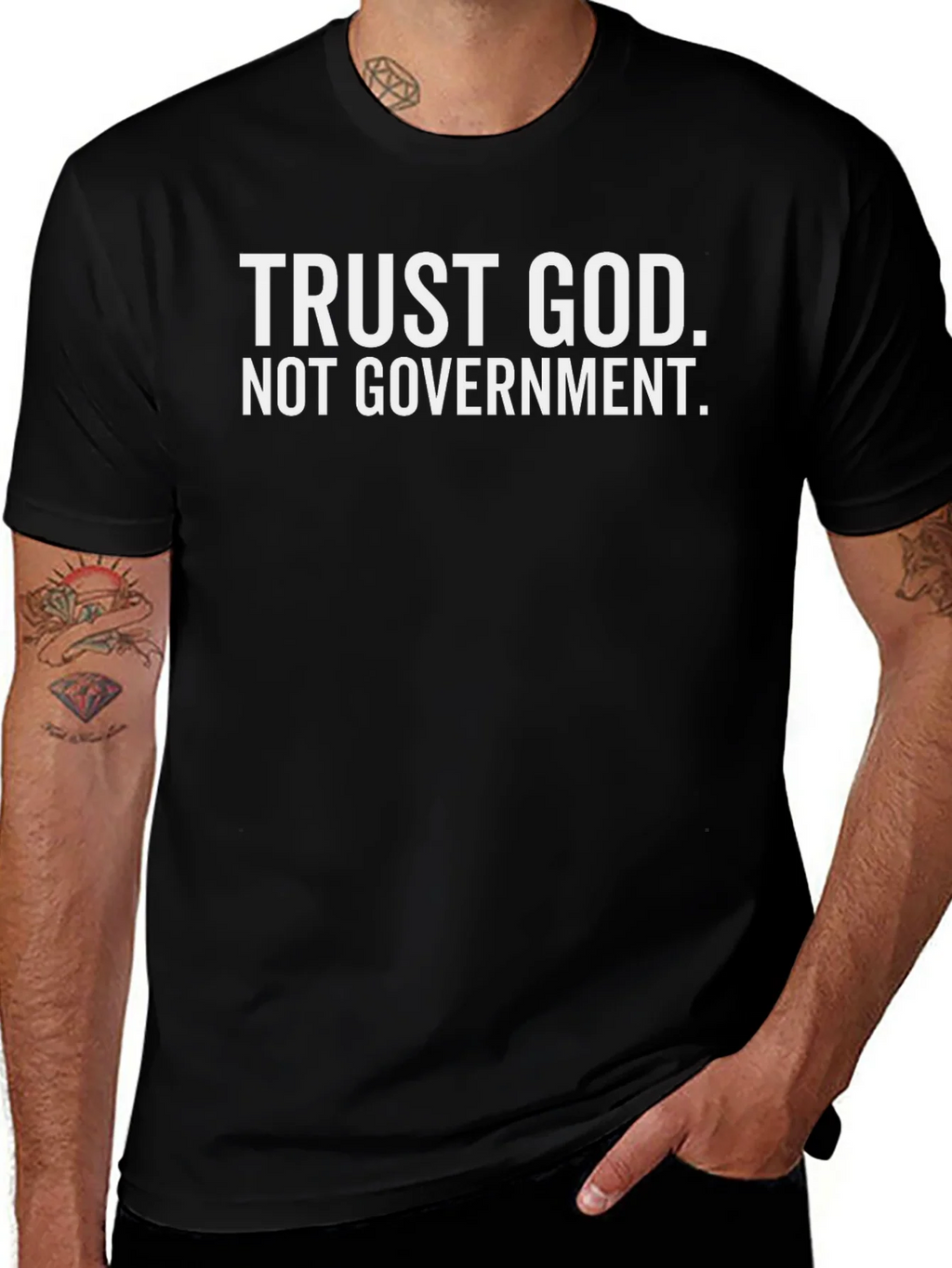 Trust God Not Government T-Shirt product image 1