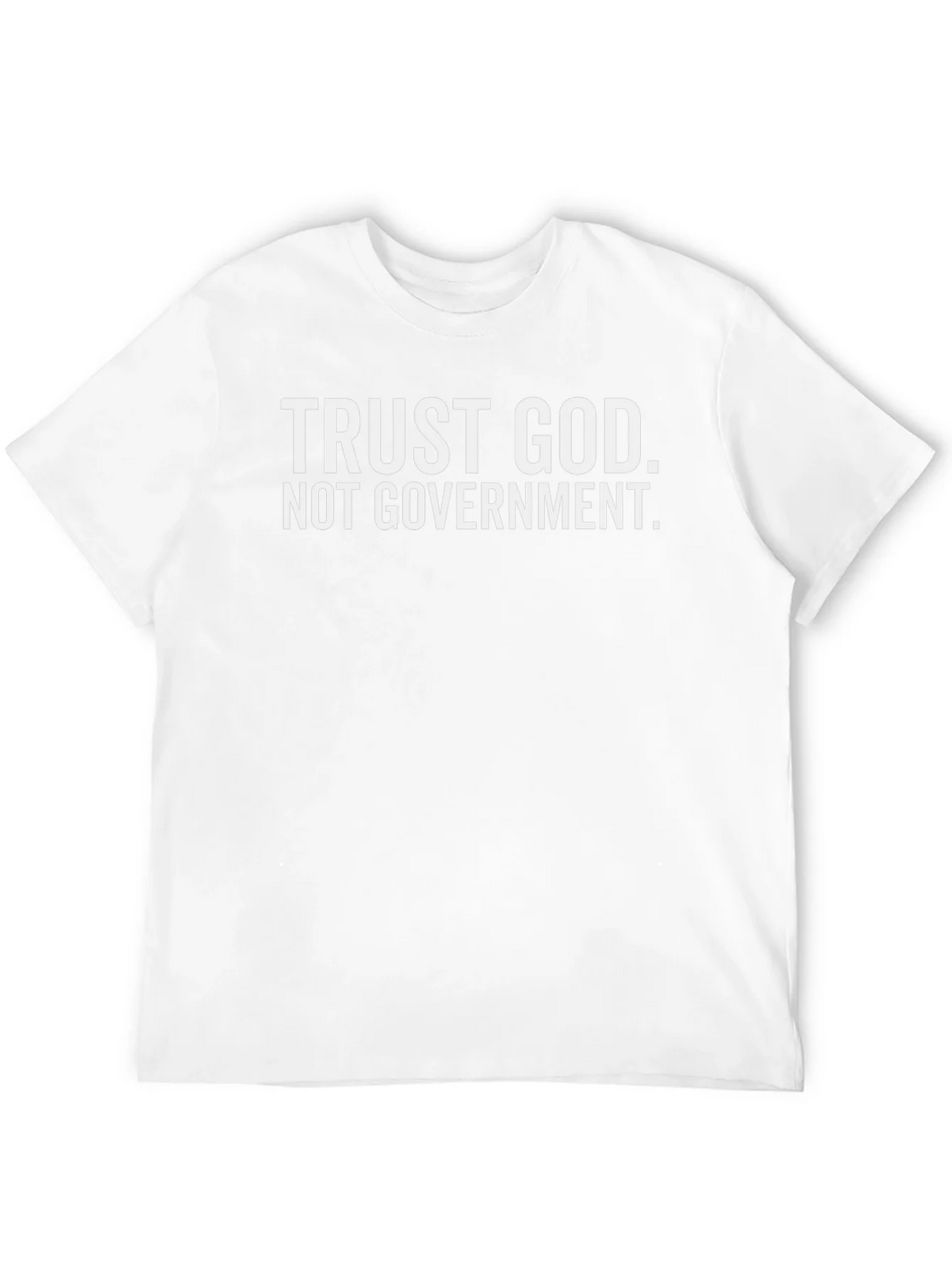 Trust God Not Government T-Shirt product image 3