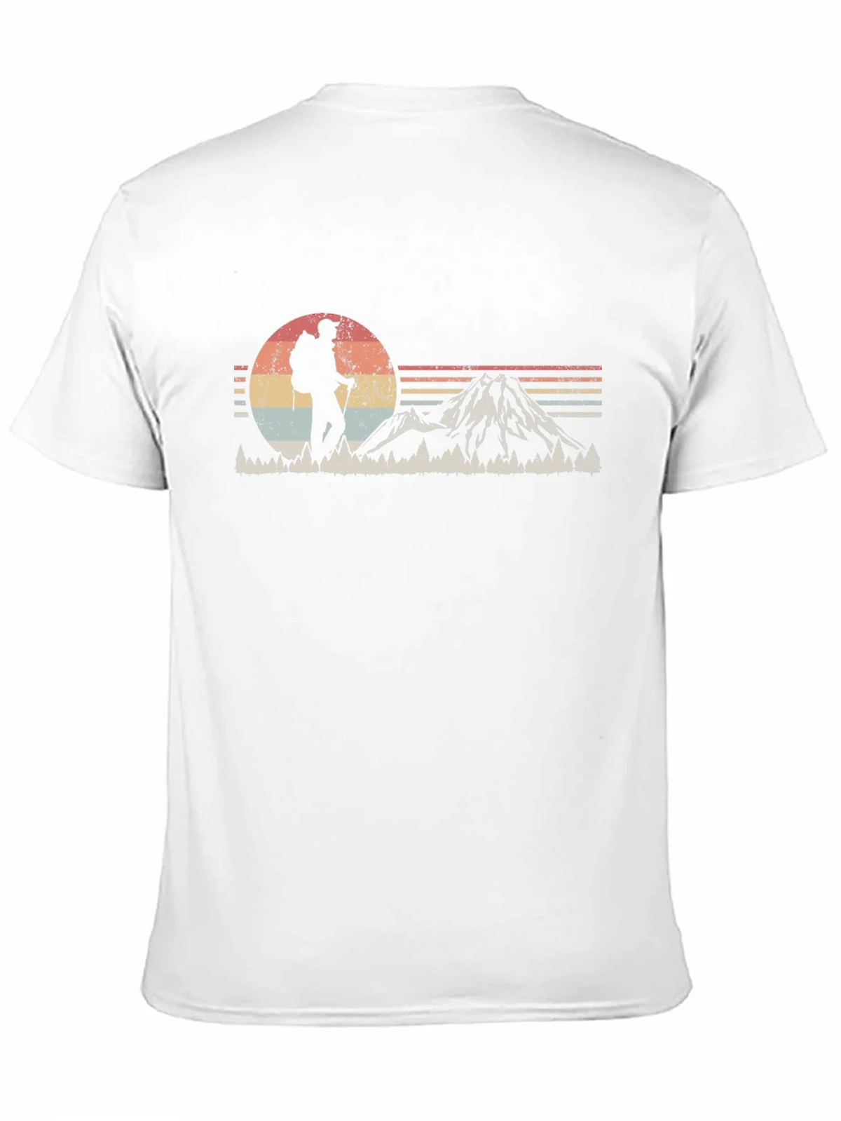Retro Hiker T-Shirt - Mountain Adventure Tee product image 2