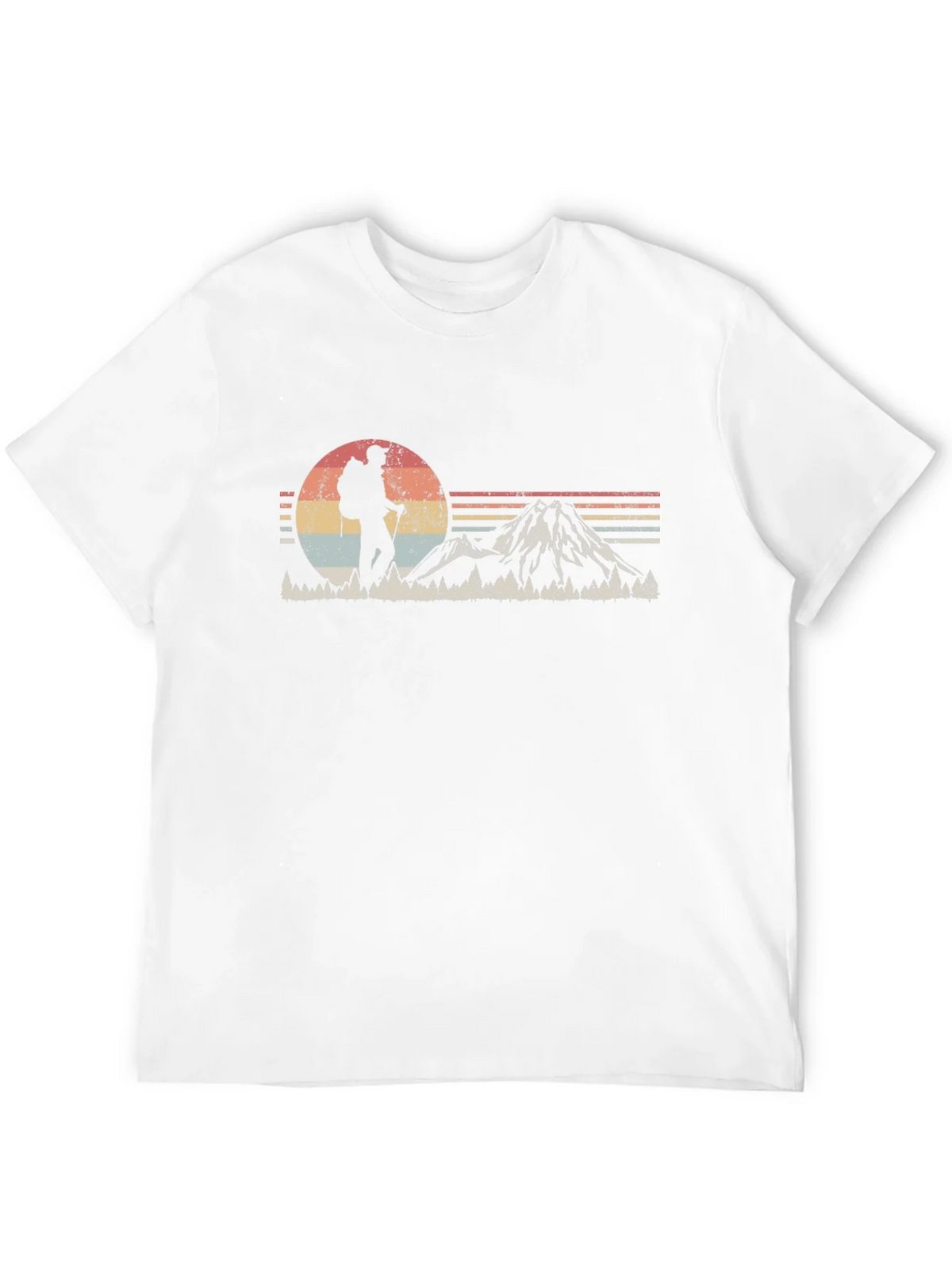 Retro Hiker T-Shirt - Mountain Adventure Tee product image 3