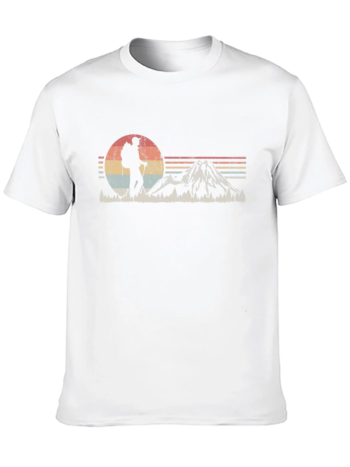 Retro Hiker T-Shirt - Mountain Adventure Tee product image 12