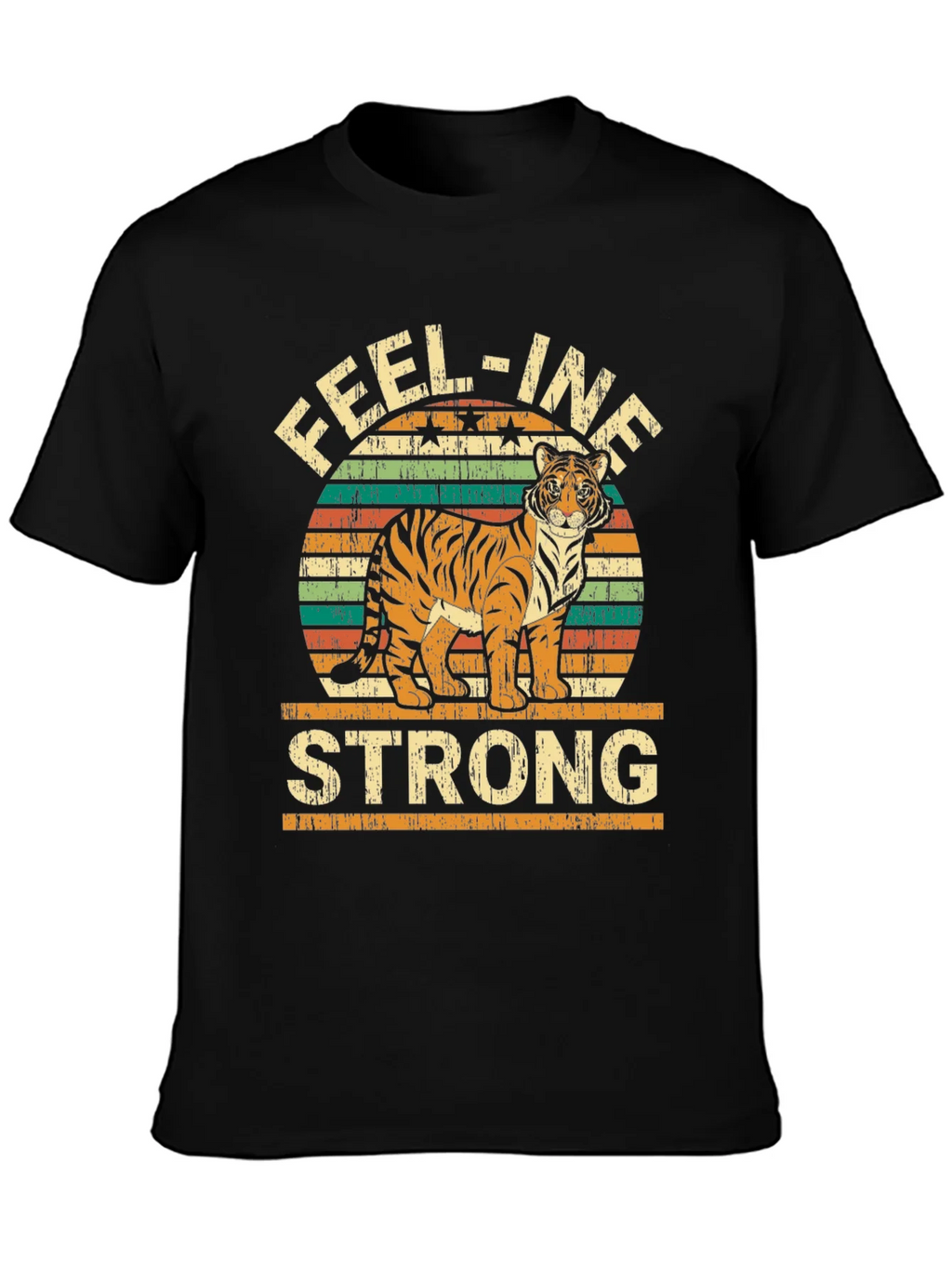 Feel-ine Strong Tiger Graphic Tee product image 6