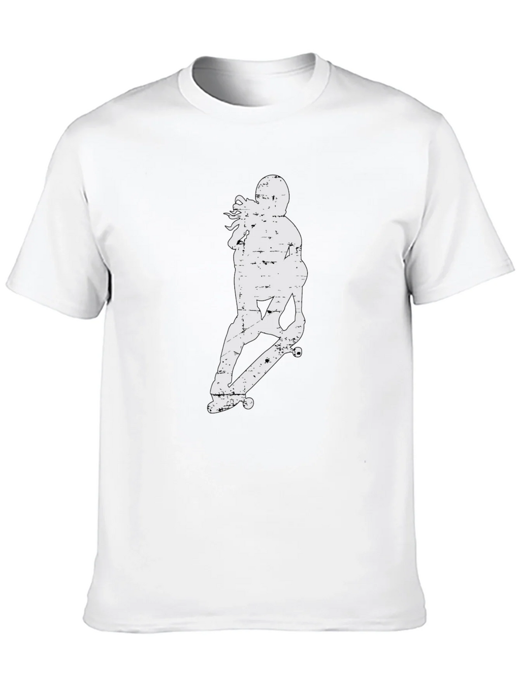 Skateboarder Graphic Tee - Casual Black T-Shirt product image 12