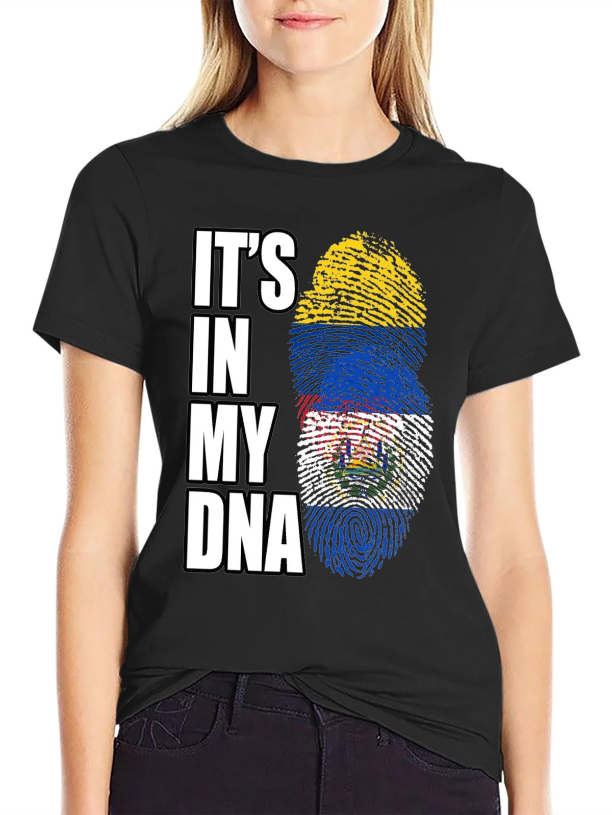 Its in My DNA El Salvador T-Shirt product image 5