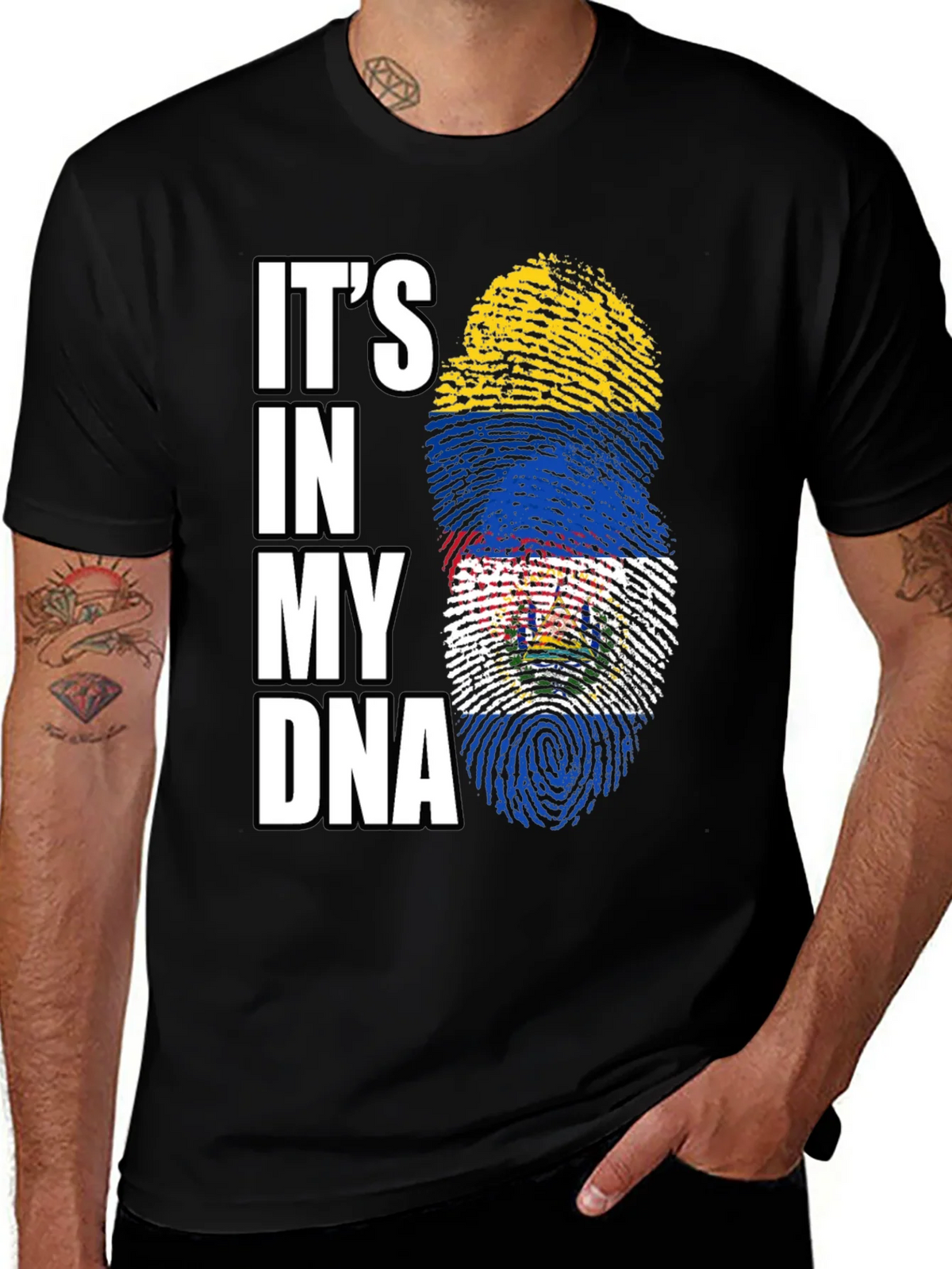 Its in My DNA El Salvador T-Shirt product image 1