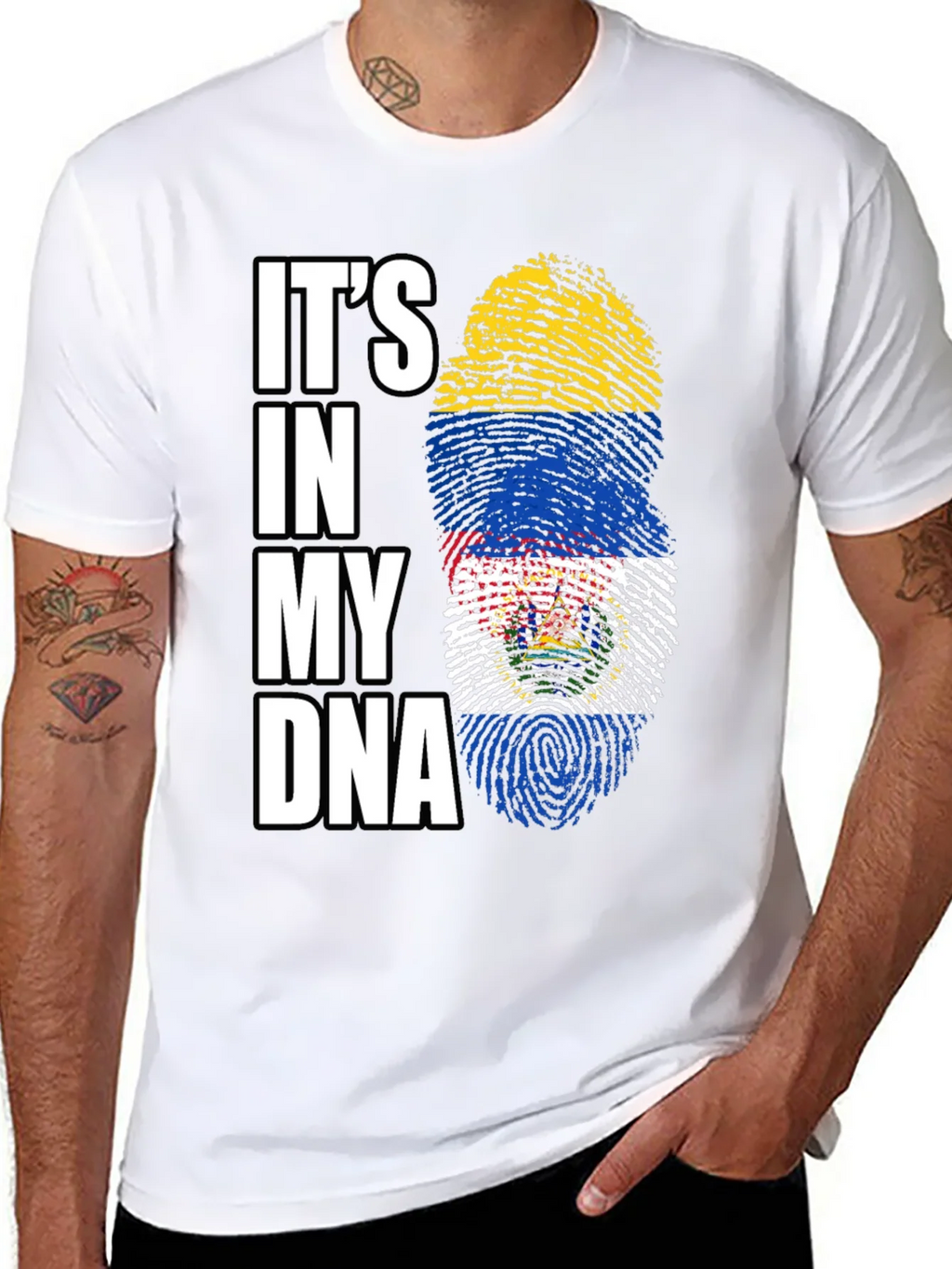 Its in My DNA El Salvador T-Shirt product image 10