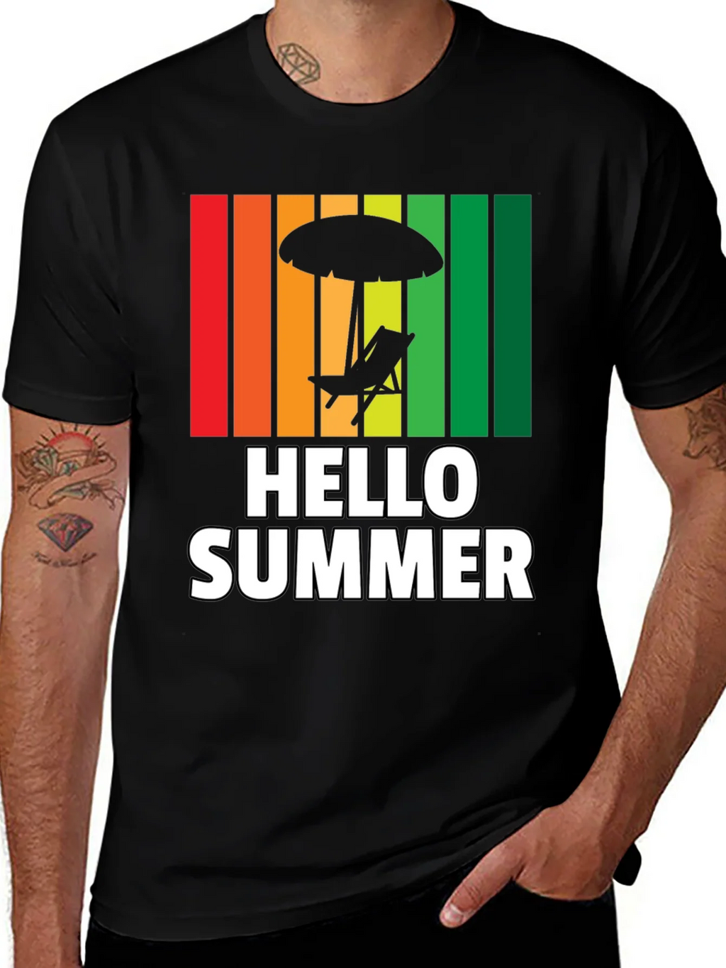 Hello Summer Beach T-Shirt product image 1