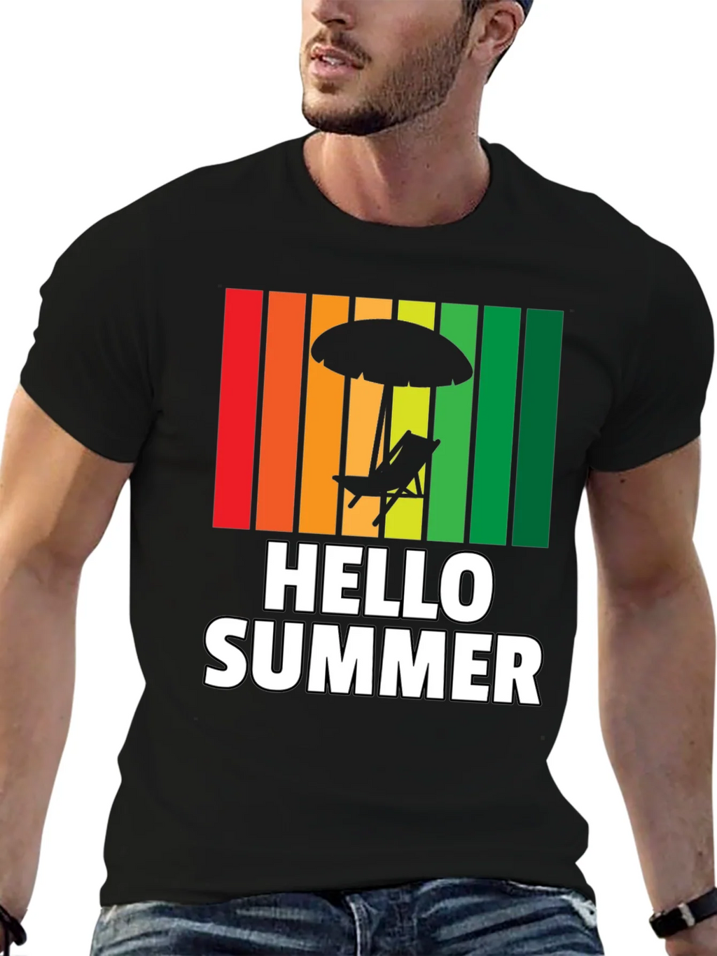 Hello Summer Beach T-Shirt product image 9