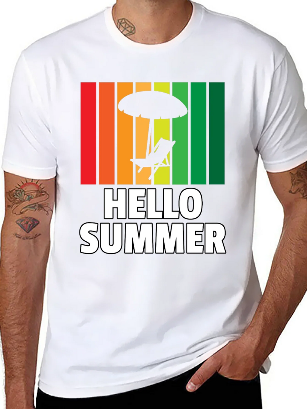 Hello Summer Beach T-Shirt product image 10