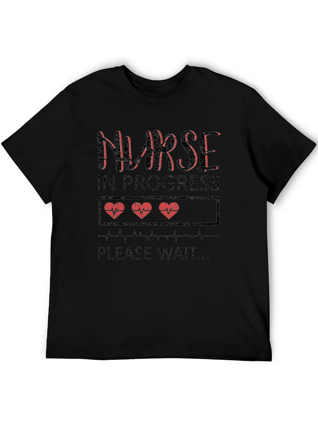 Nurse in Progress Graphic Tee product image 8