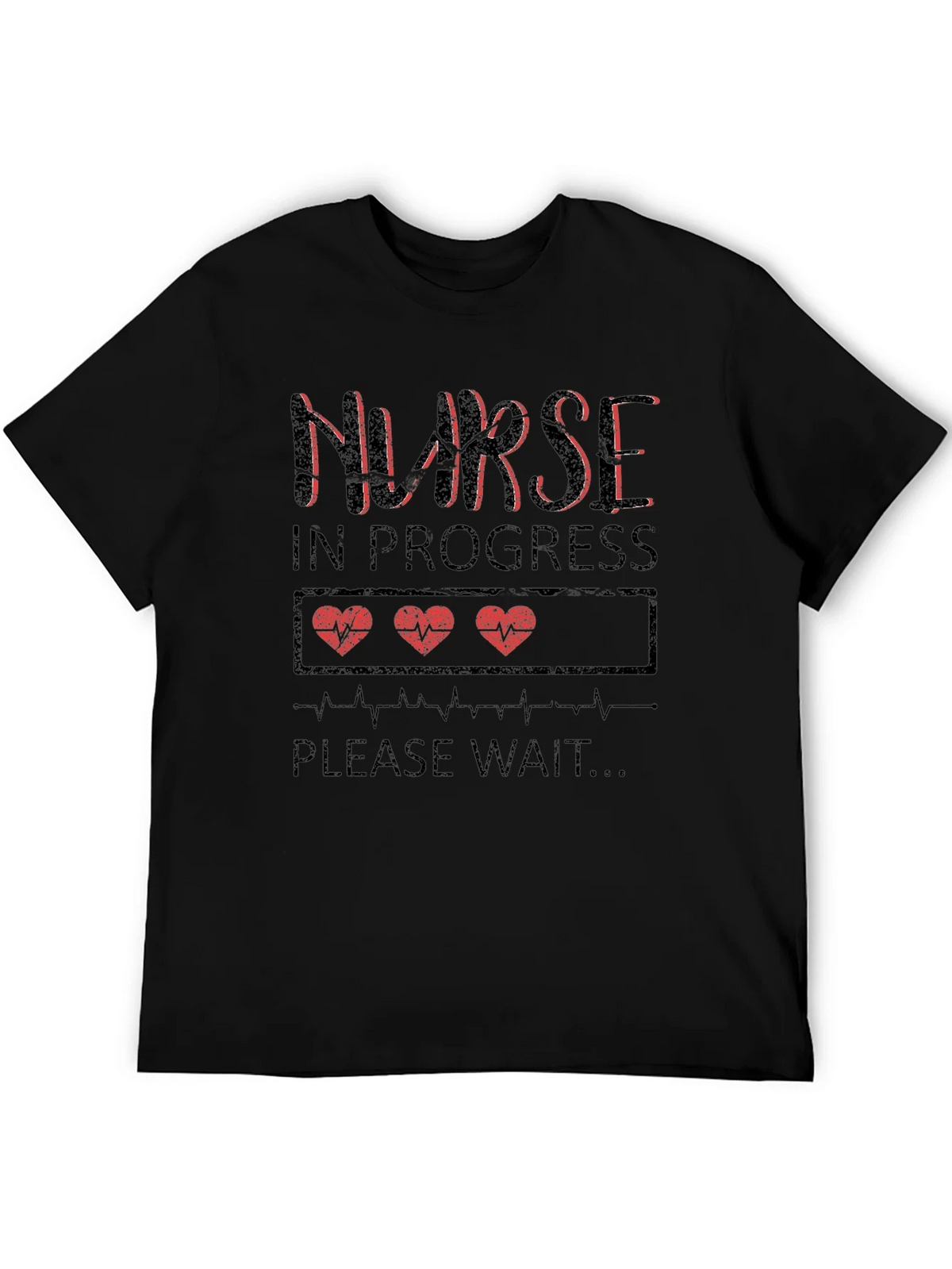 Nurse in Progress Graphic Tee product image 8