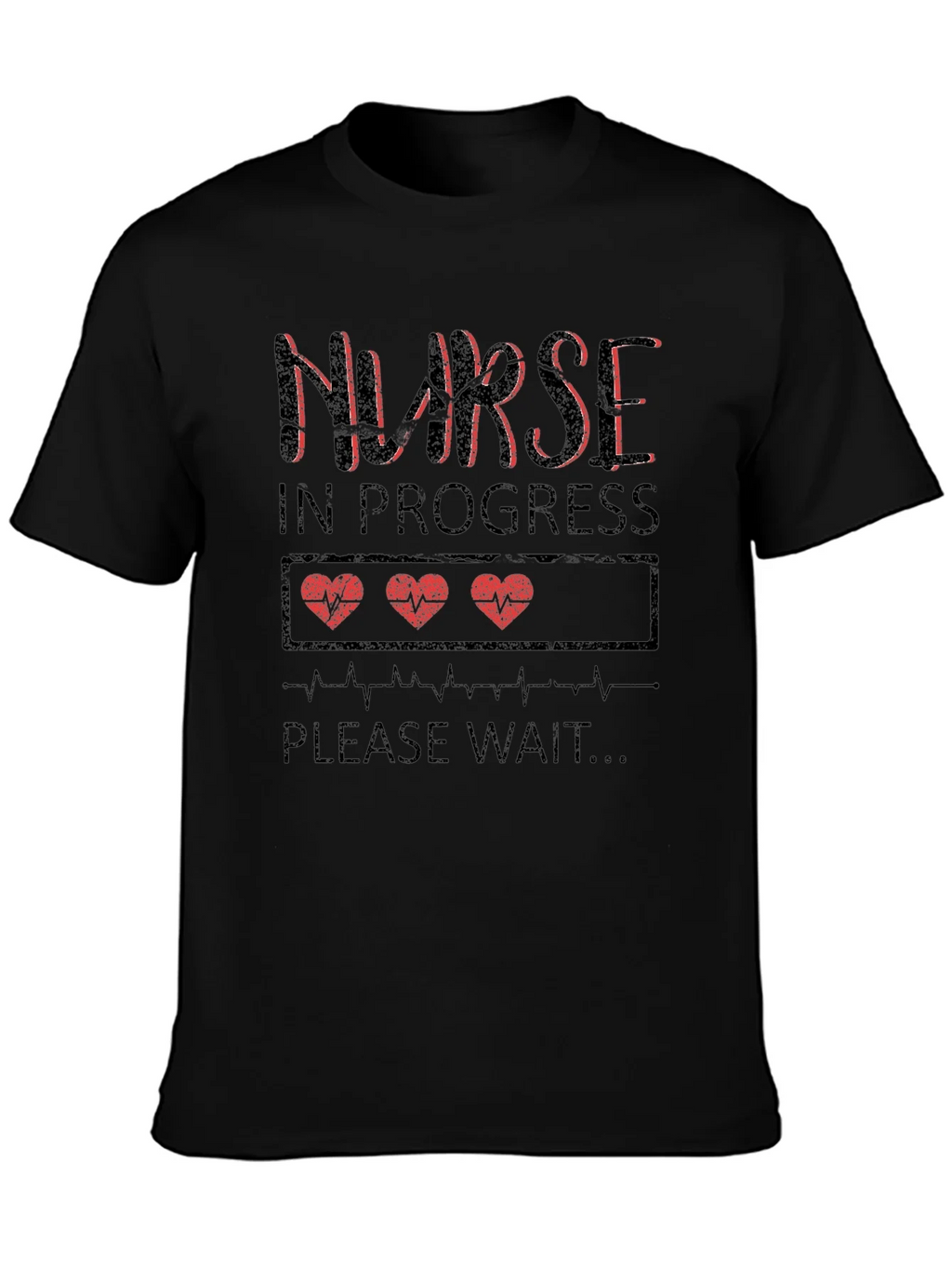 Nurse in Progress Graphic Tee product image 6