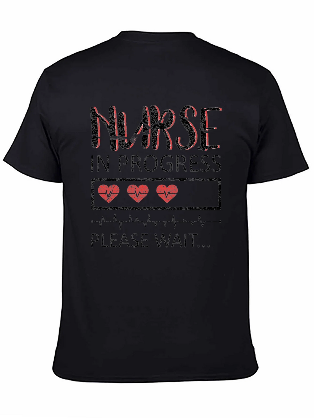 Nurse in Progress Graphic Tee product image 7