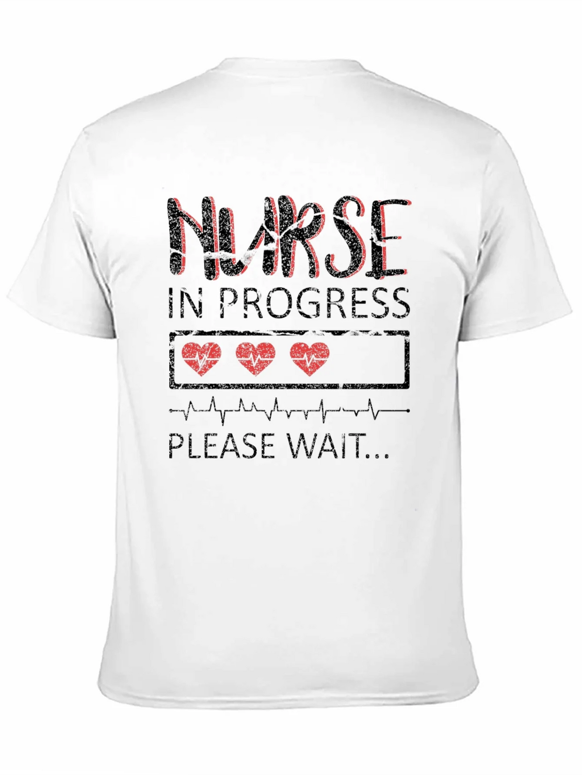Nurse in Progress Graphic Tee product image 2