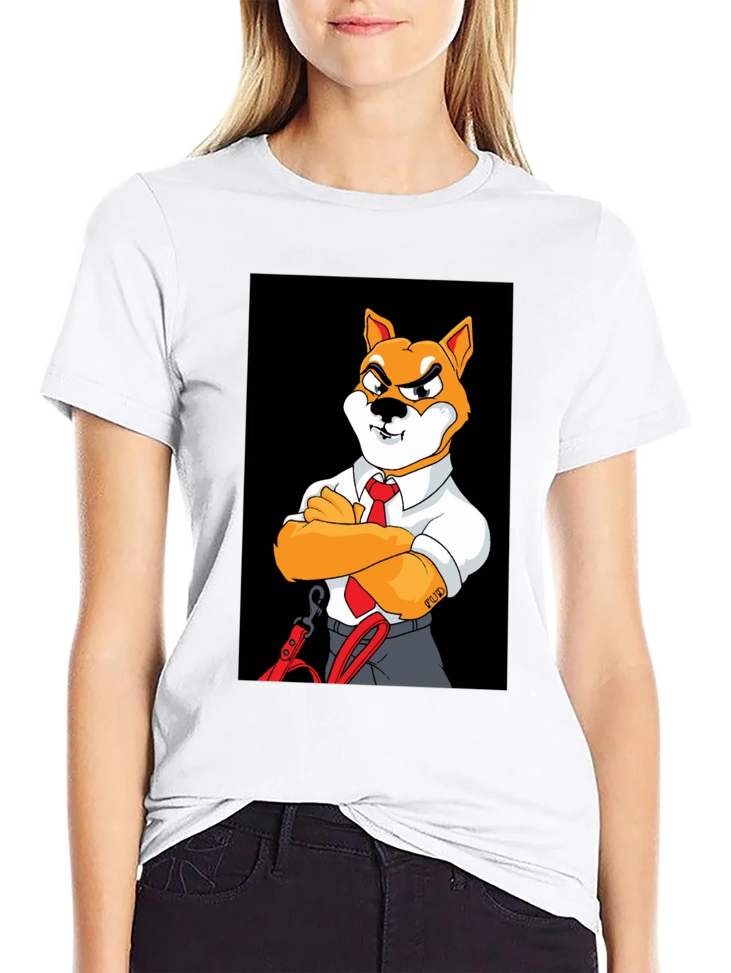 Dog Boss T-Shirt - Shiba Inu Cartoon Design product image 11