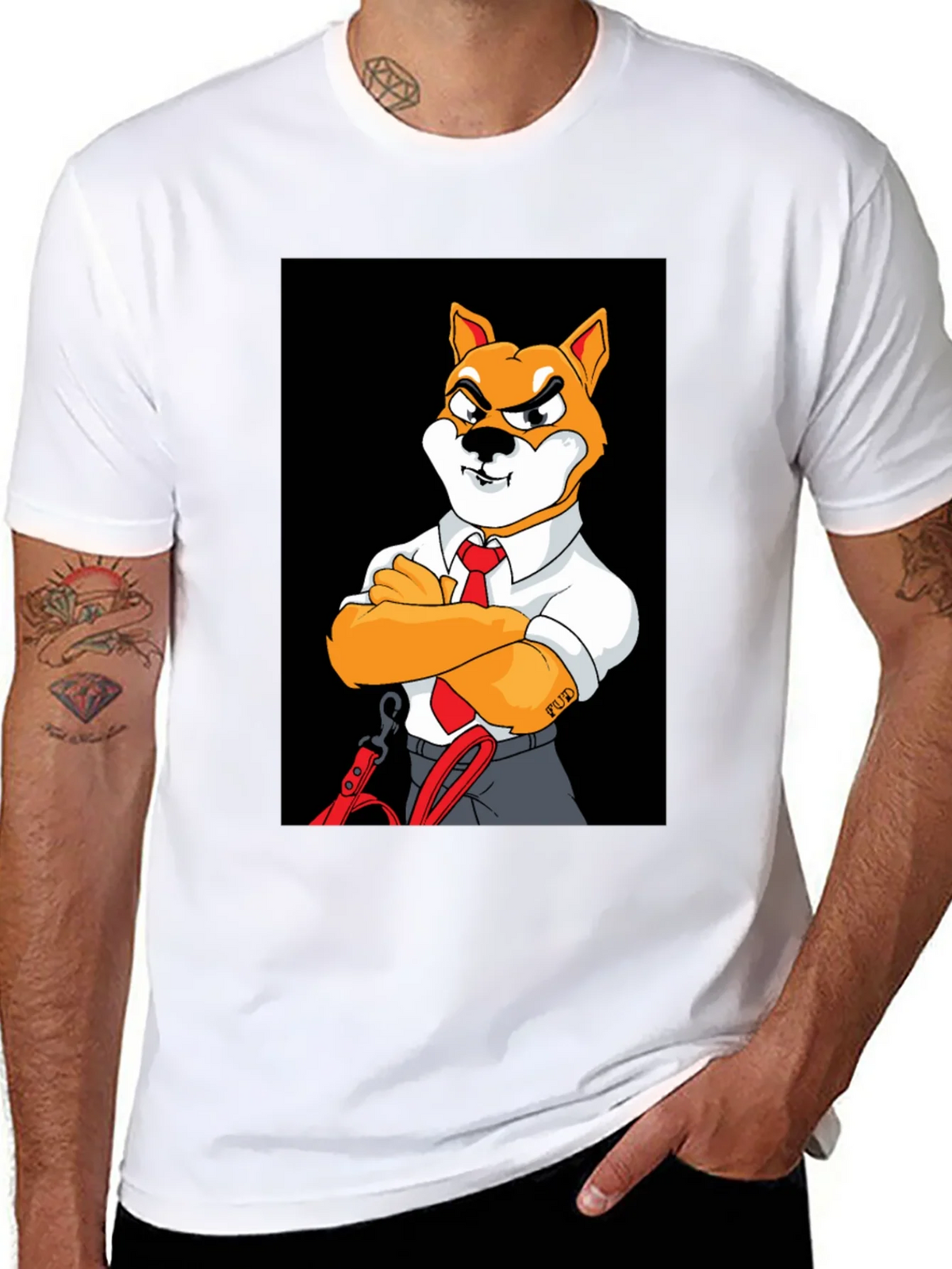 Dog Boss T-Shirt - Shiba Inu Cartoon Design product image 10