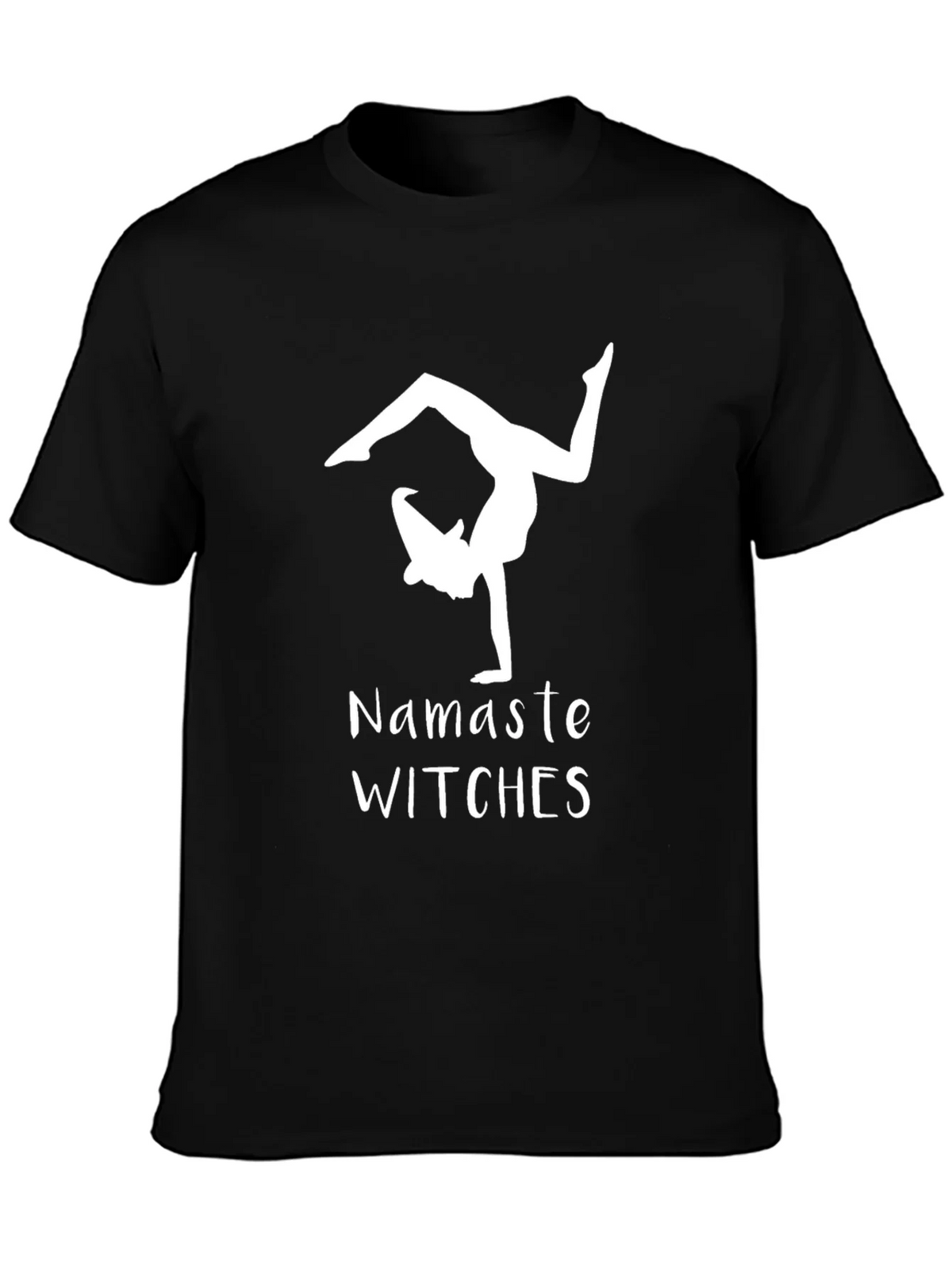 Namaste Witches T-Shirt - Yoga Witch Tee product image 6