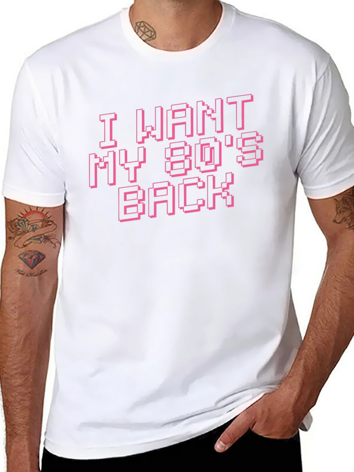 I Want My 80s Back Retro T-Shirt product image 10