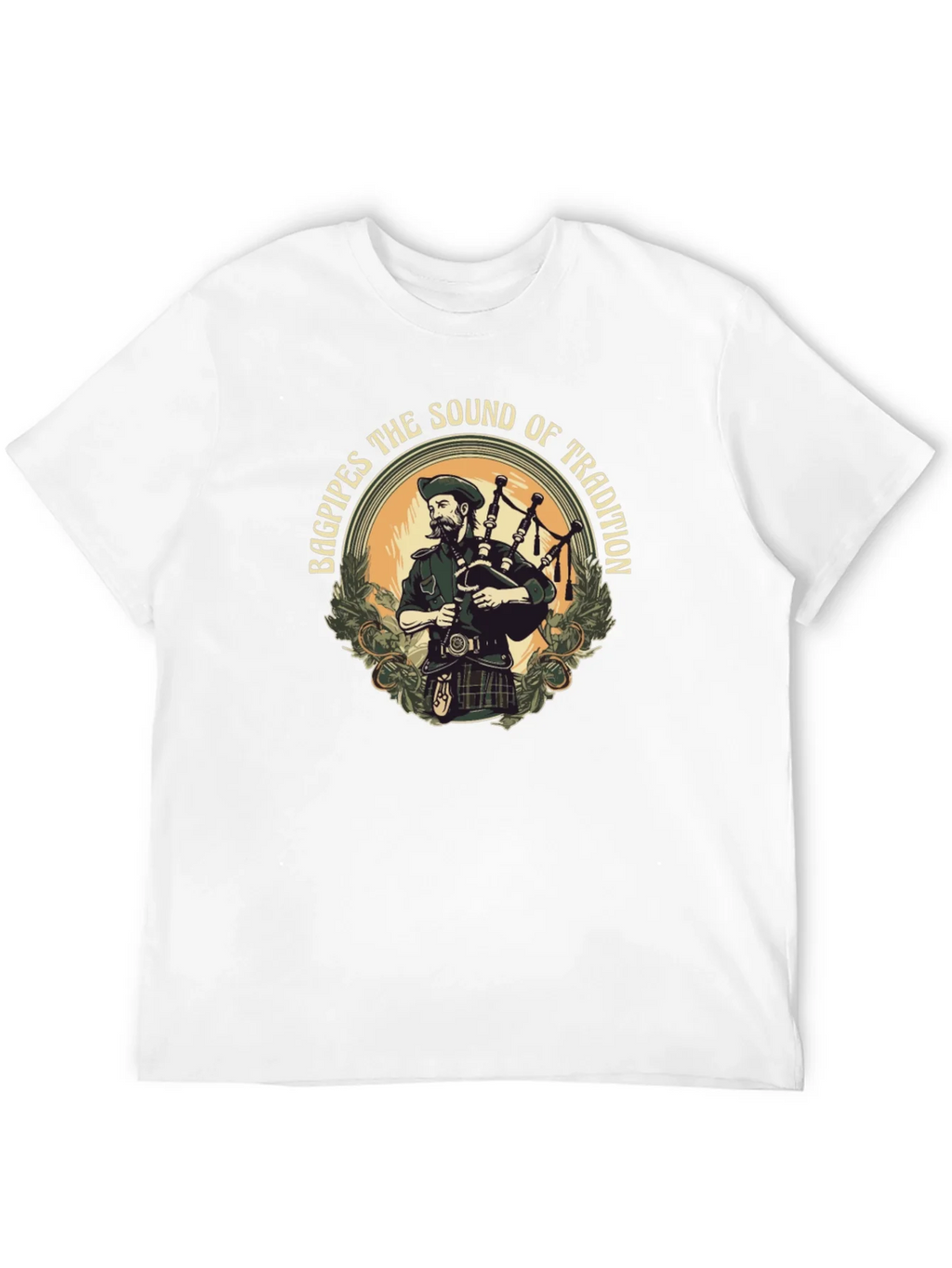 Bagpipes the Sound of Tradition Graphic T-Shirt product image 3