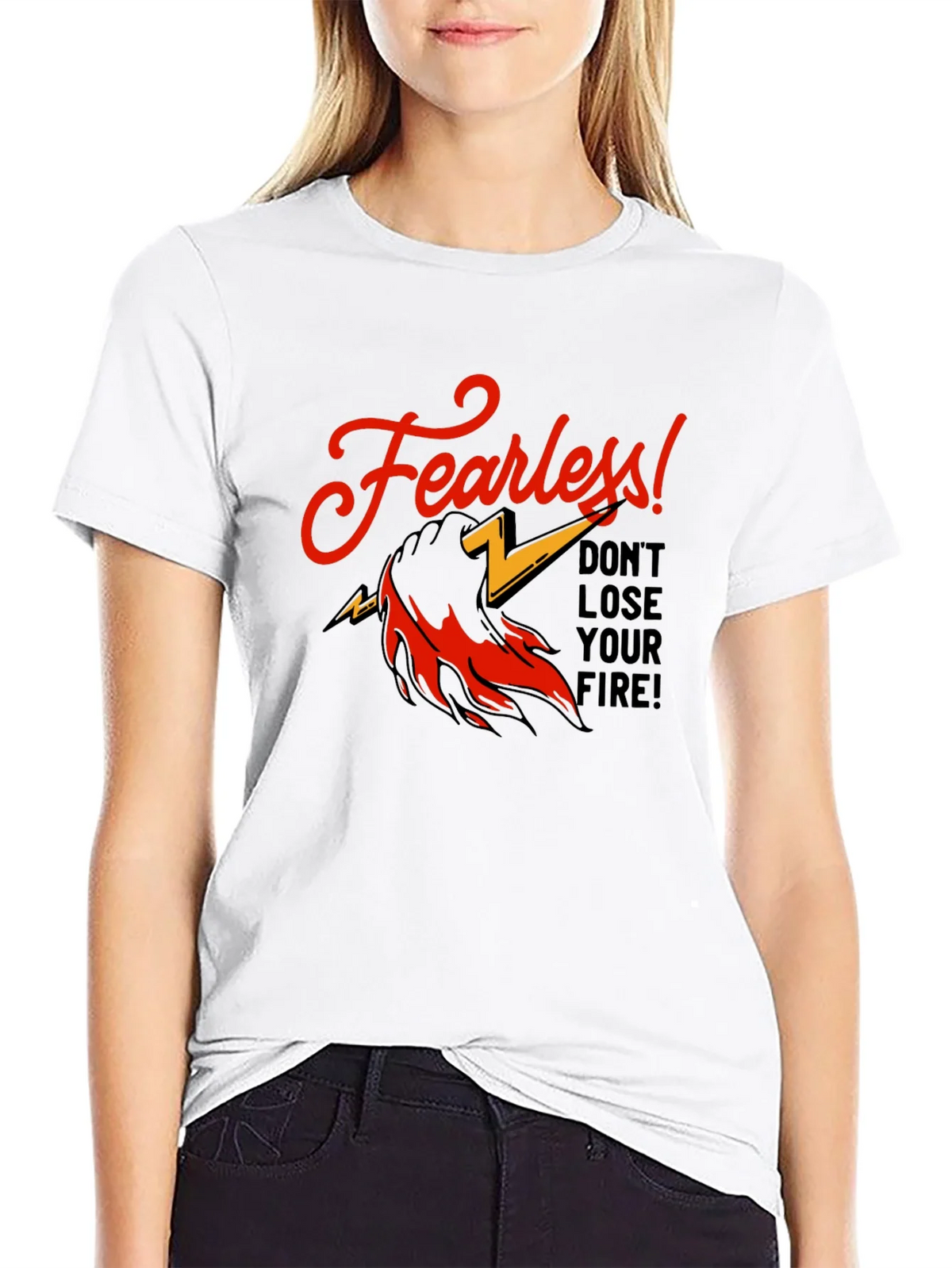 Fearless Graphic Print T-Shirt product image 11