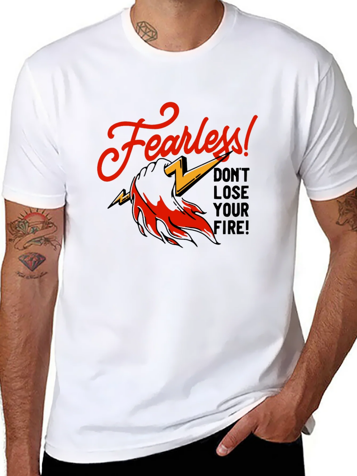 Fearless Graphic Print T-Shirt product image 10