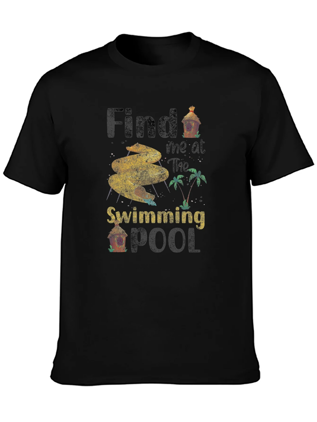 Find Me at the Swimming Pool T-Shirt product image 6
