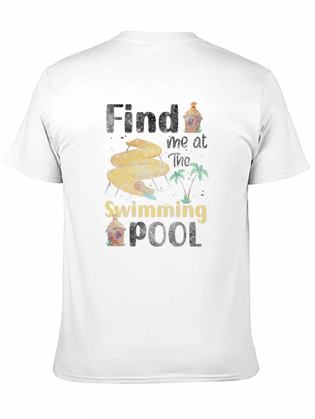 Find Me at the Swimming Pool T-Shirt product image 2