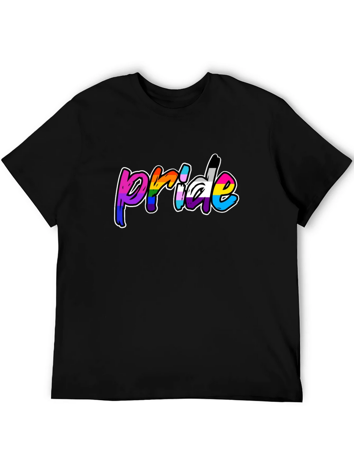 Pride Rainbow Graphic T-Shirt product image 8