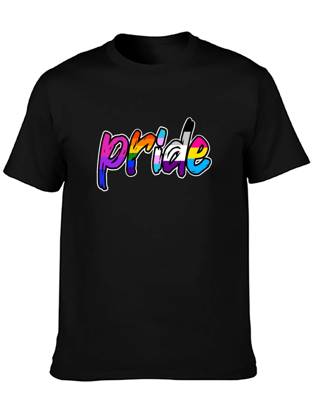 Pride Rainbow Graphic T-Shirt product image 6