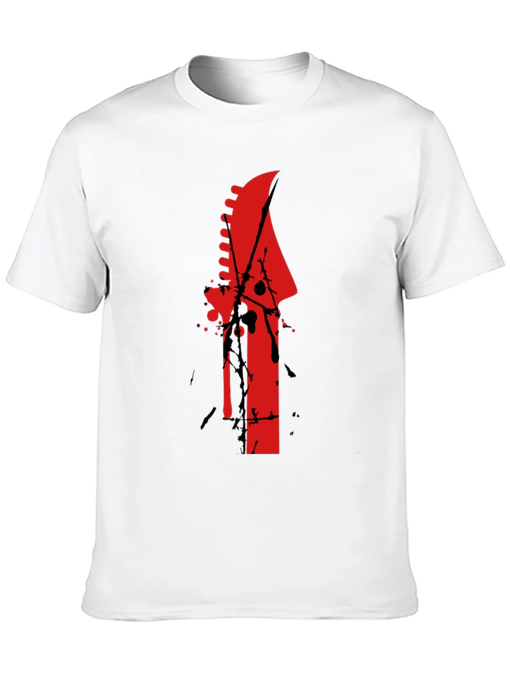 Edgy Guitar Headstock T-Shirt product image 12