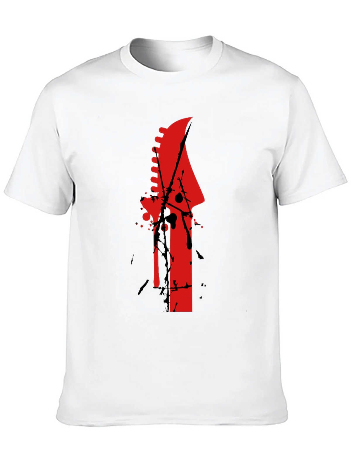 Edgy Guitar Headstock T-Shirt product image 12