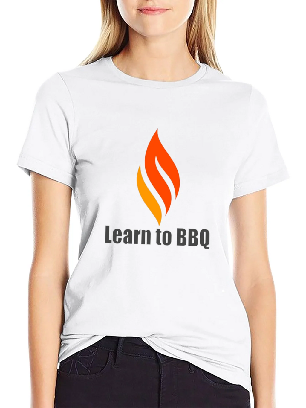 Learn to BBQ Graphic Tee - Stylish Lovers T-Shirt product image 11