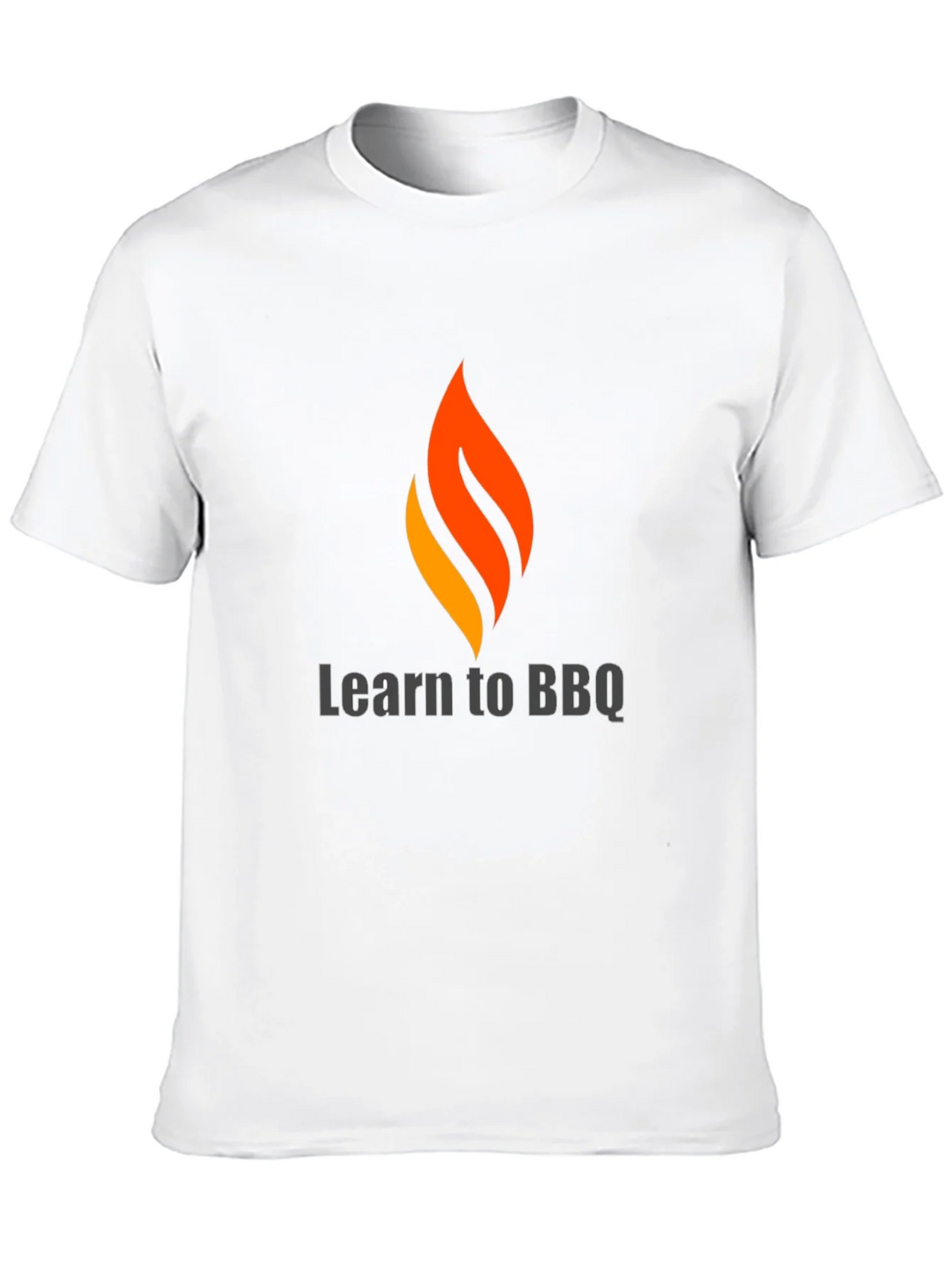 Learn to BBQ Graphic Tee - Stylish Lovers T-Shirt product image 12