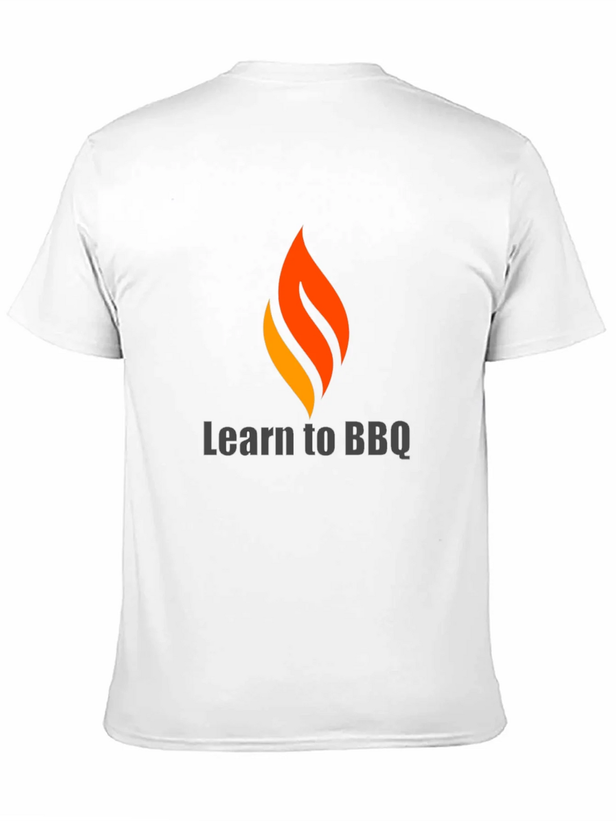 Learn to BBQ Graphic Tee - Stylish Lovers T-Shirt product image 2