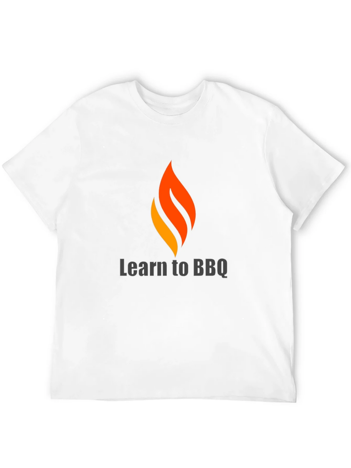 Learn to BBQ Graphic Tee - Stylish Lovers T-Shirt product image 3