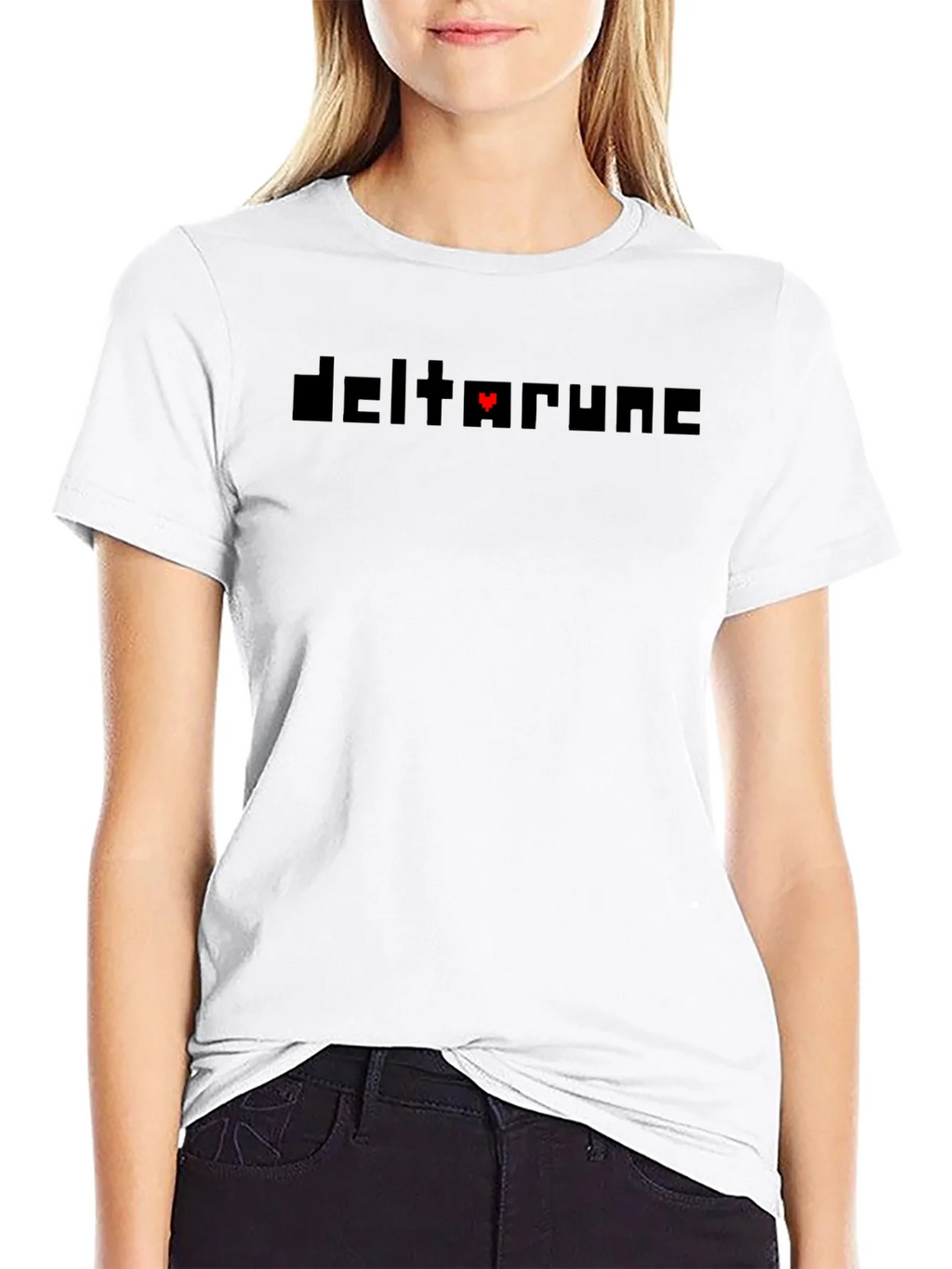 Deltarune Black T-Shirt - Heart Pixel Design product image 11