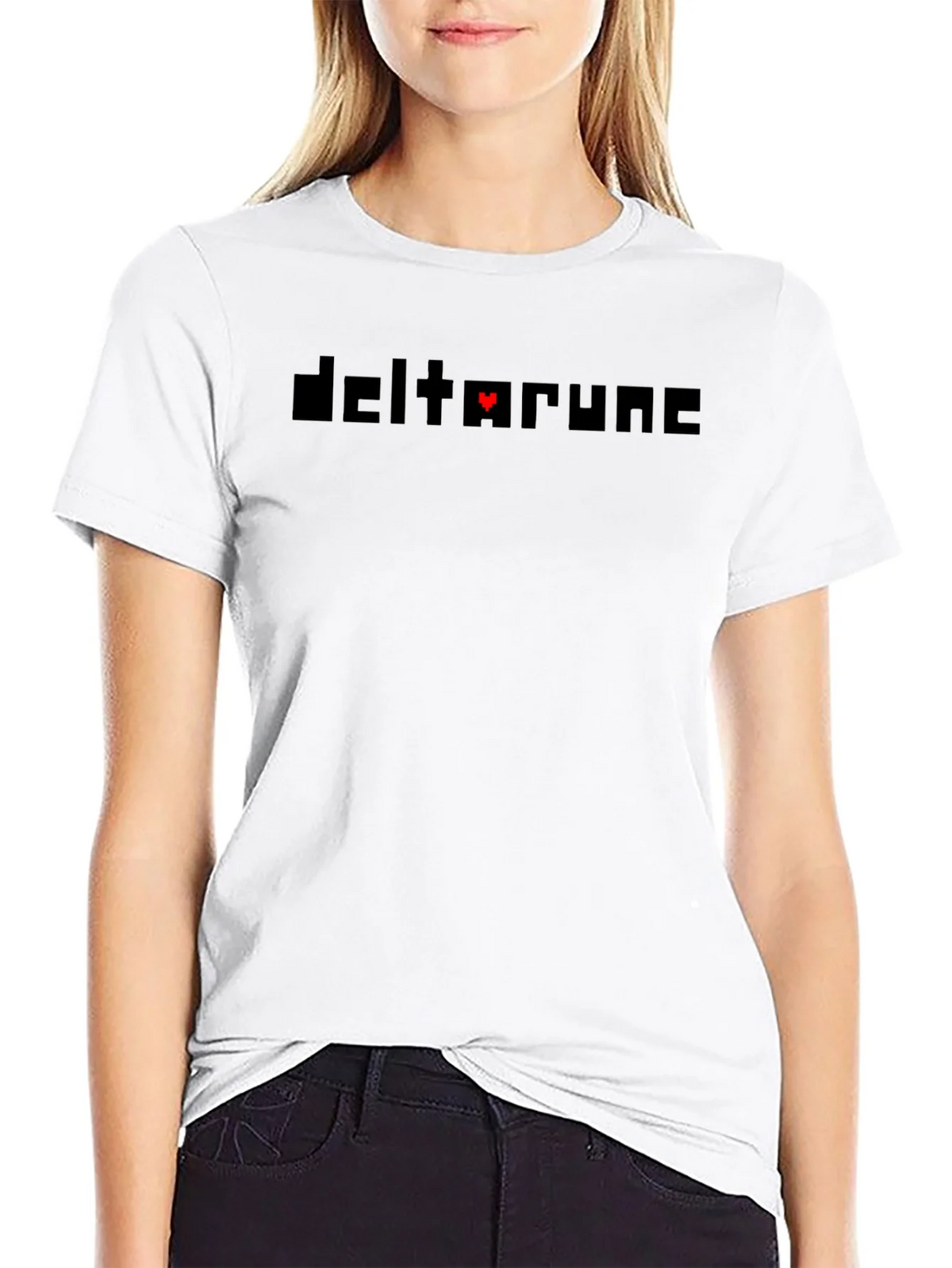 Deltarune Black T-Shirt - Heart Pixel Design product image 11