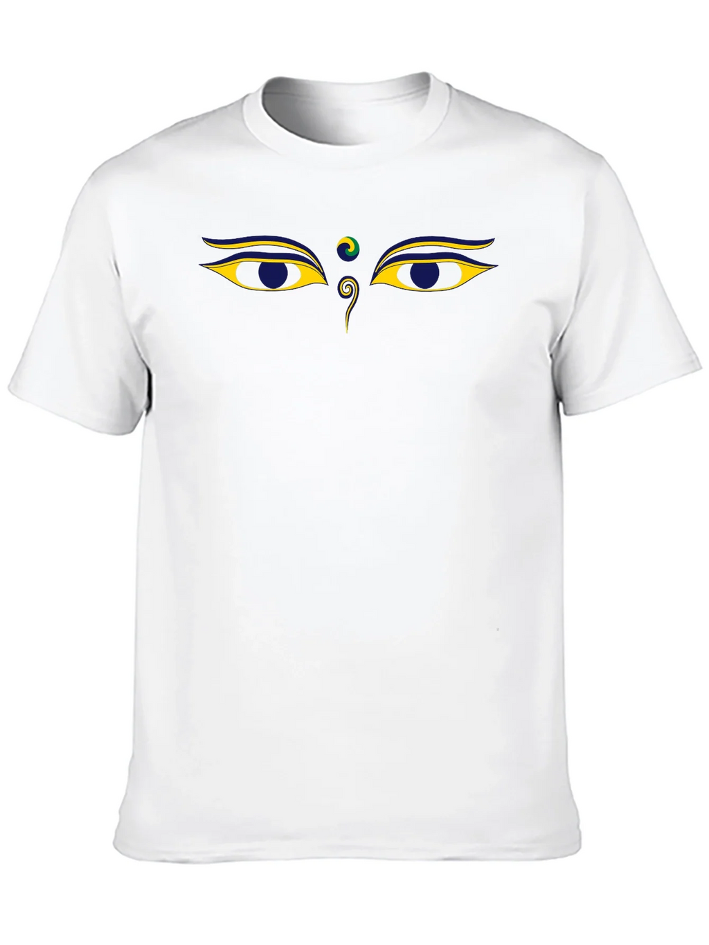 Buddha Eyes Graphic Tee - Black T-Shirt product image 12