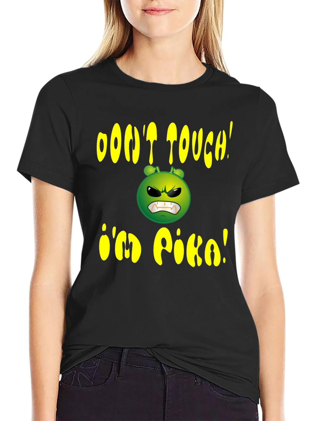 Dont Touch Im Pika Graphic T-Shirt product image 5