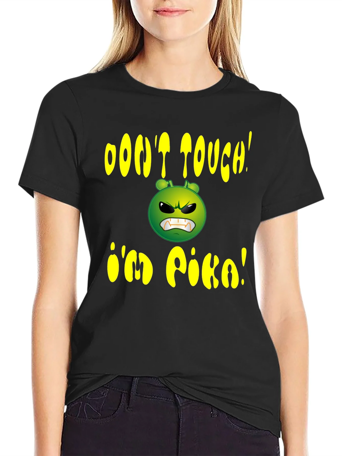 Dont Touch Im Pika Graphic T-Shirt product image 5