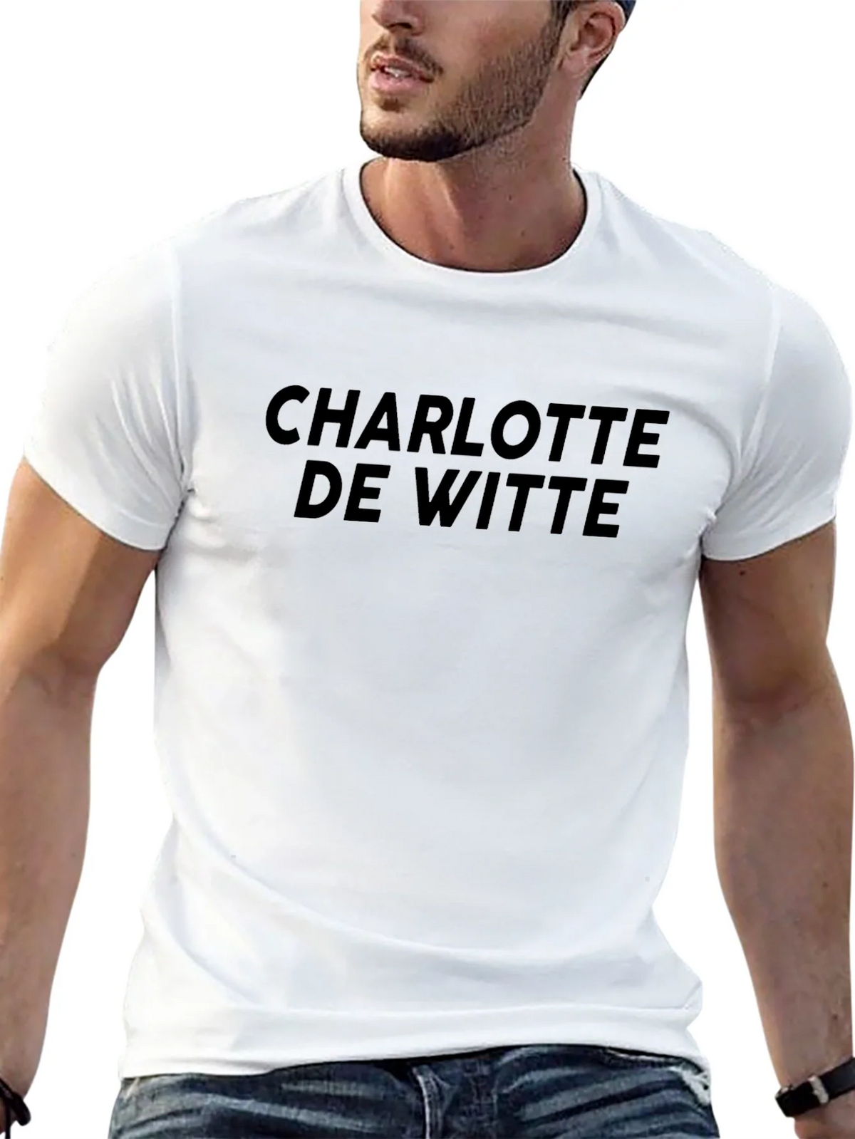 Charlotte De Witte Black Graphic Tee product image 4