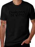 Charlotte De Witte Black Graphic Tee product image 1