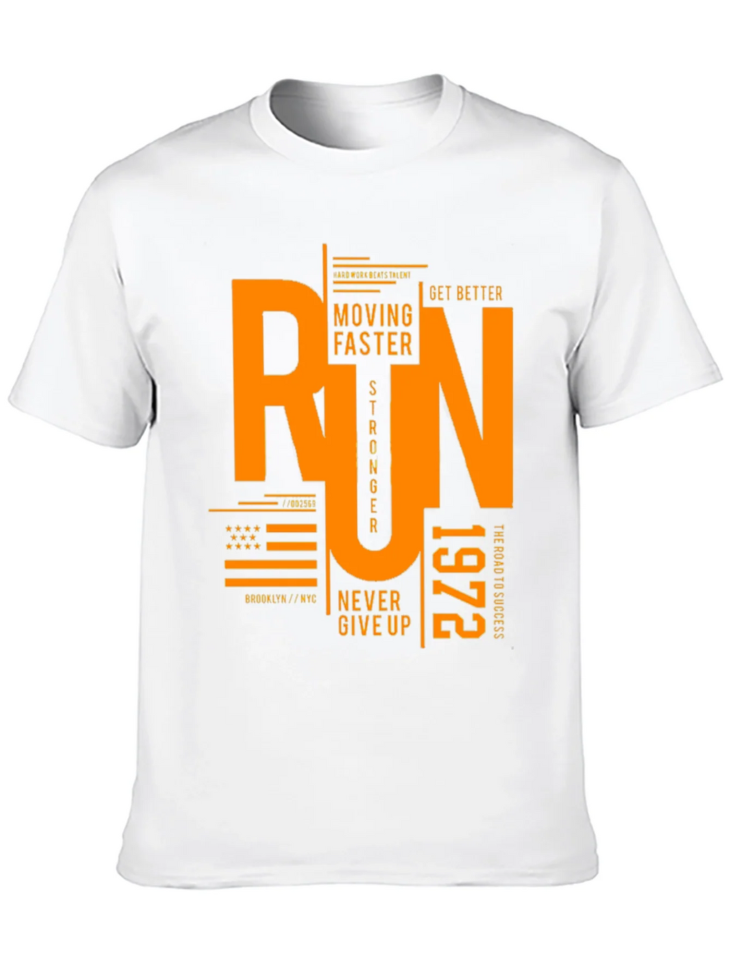 Run Graphic Print Black T-Shirt product image 12