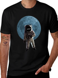 Astronaut Moon XRP Black T-Shirt product image 1