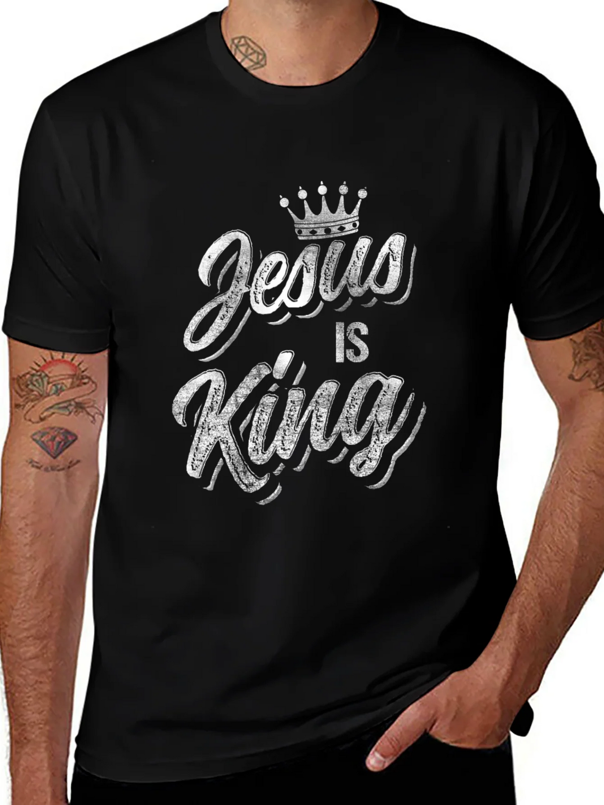 Jesus is King Graphic T-Shirt product image 1