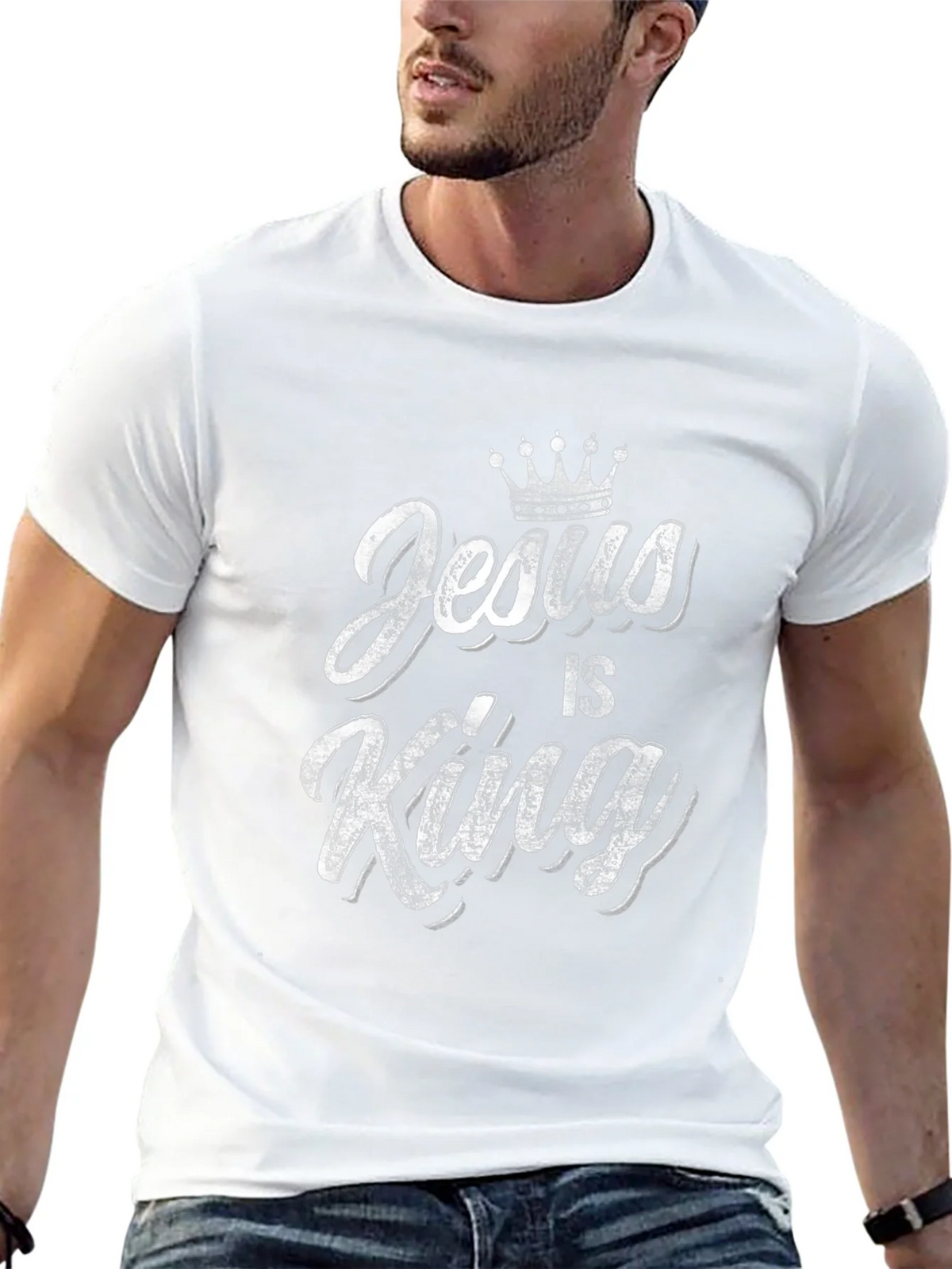 Jesus is King Graphic T-Shirt product image 4