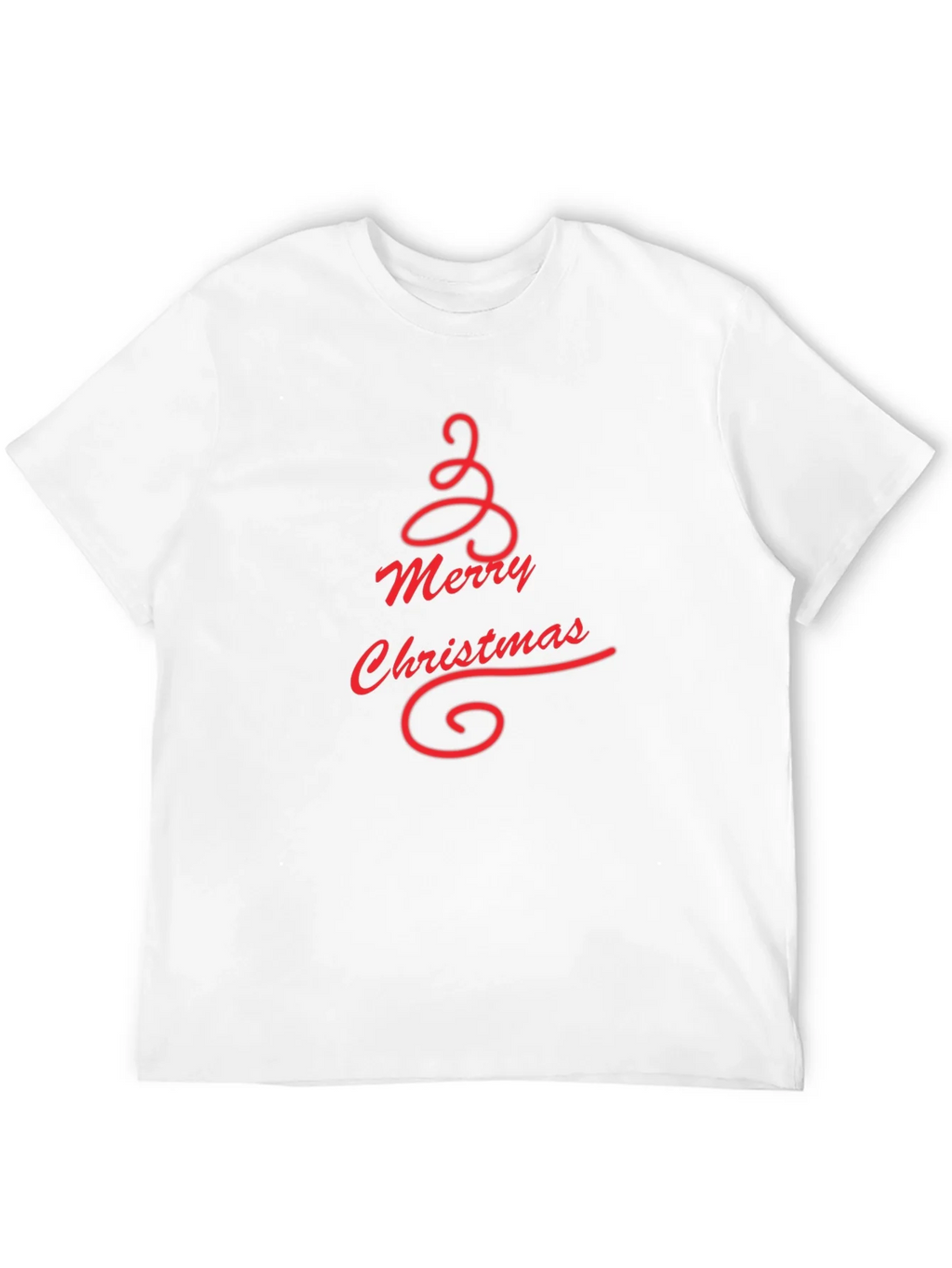 Merry Christmas Tree Graphic Tee - Black product image 3
