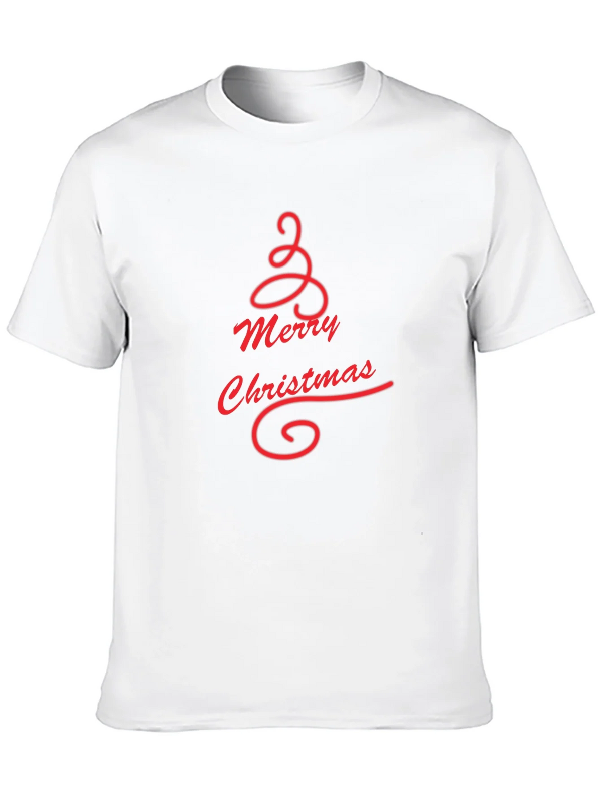 Merry Christmas Tree Graphic Tee - Black product image 12